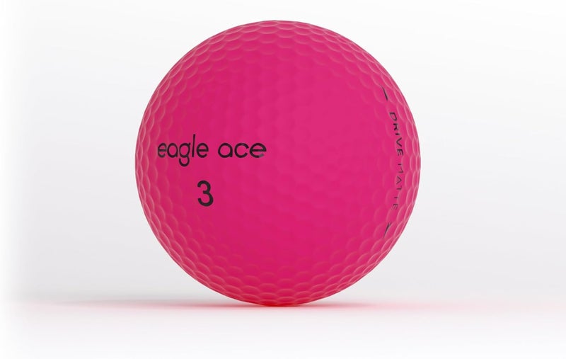 Eagle Ace ™️ DriveMatte Golf Balls-2 Layers-Maximum Distance,Optimal Spin Control - Image 3